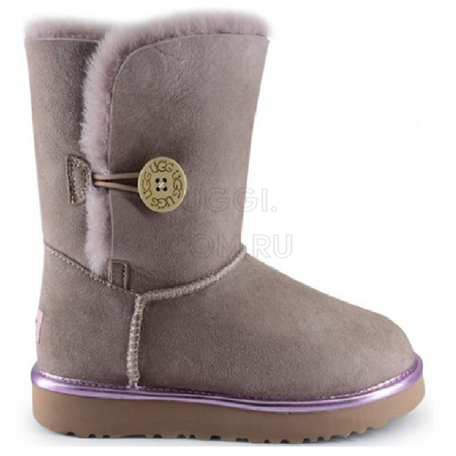 Женские UGG Bailey Button II Metallic Dusk