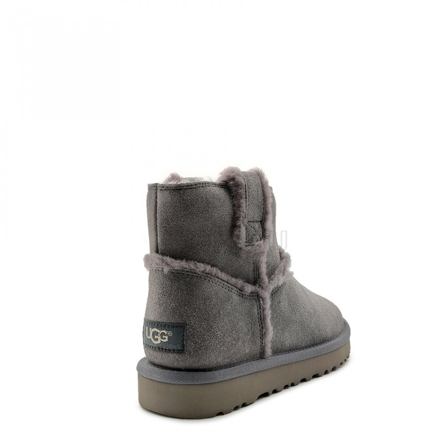 Женские UGG Classic Mini Spill Seam Boot Grey