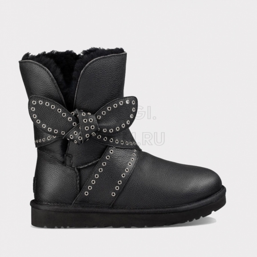 Женские UGG Mabel Leather Black