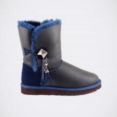 UGG Bailey Button Lilou Metallic Navy