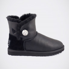 UGG Mini Bailey Bling Metallic Black