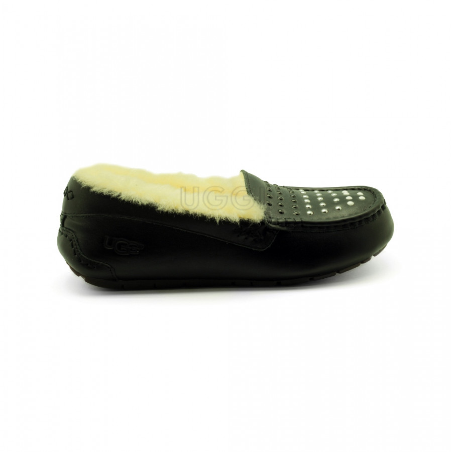Женские UGG Ansley Pearls Leather Black