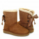 Женские UGG Bailey Bow Customizable Chestnut