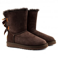 UGG Bailey Bow II Chocolate