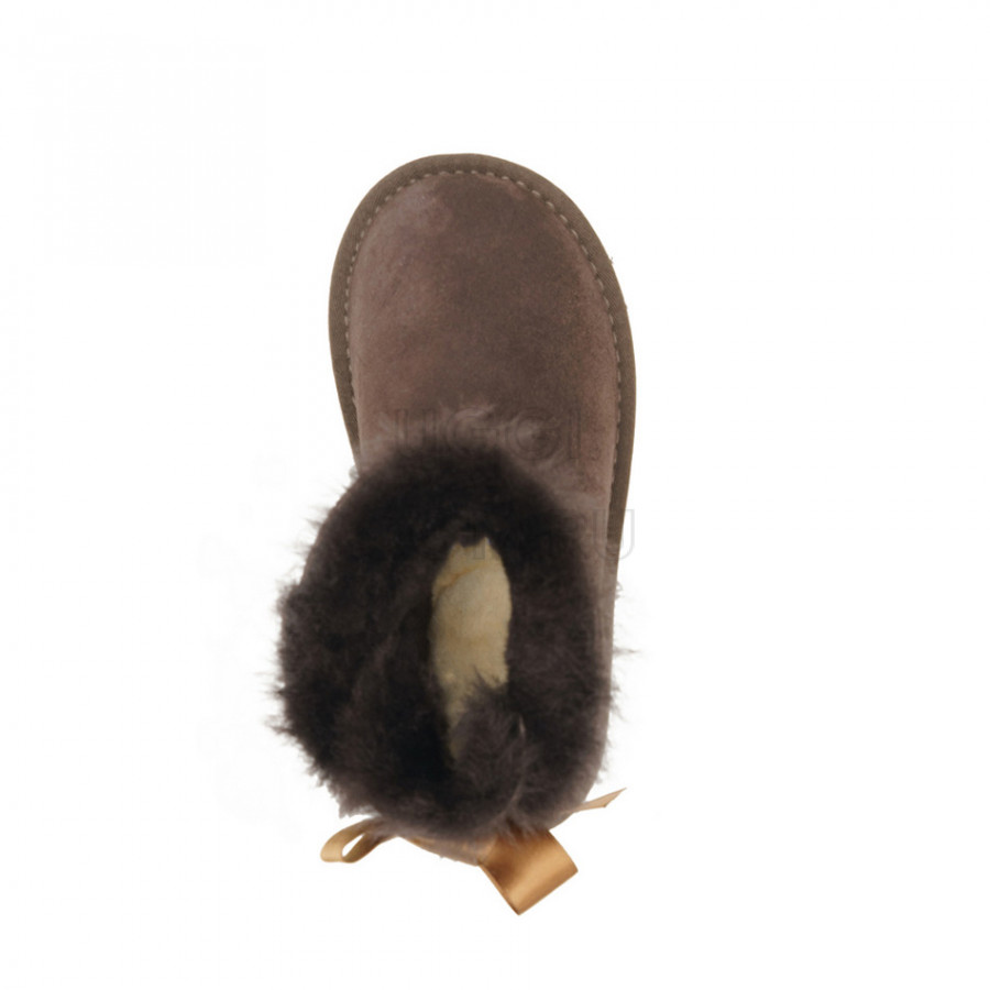 Детские UGG Kids Mini Bailey Bow Chocolate
