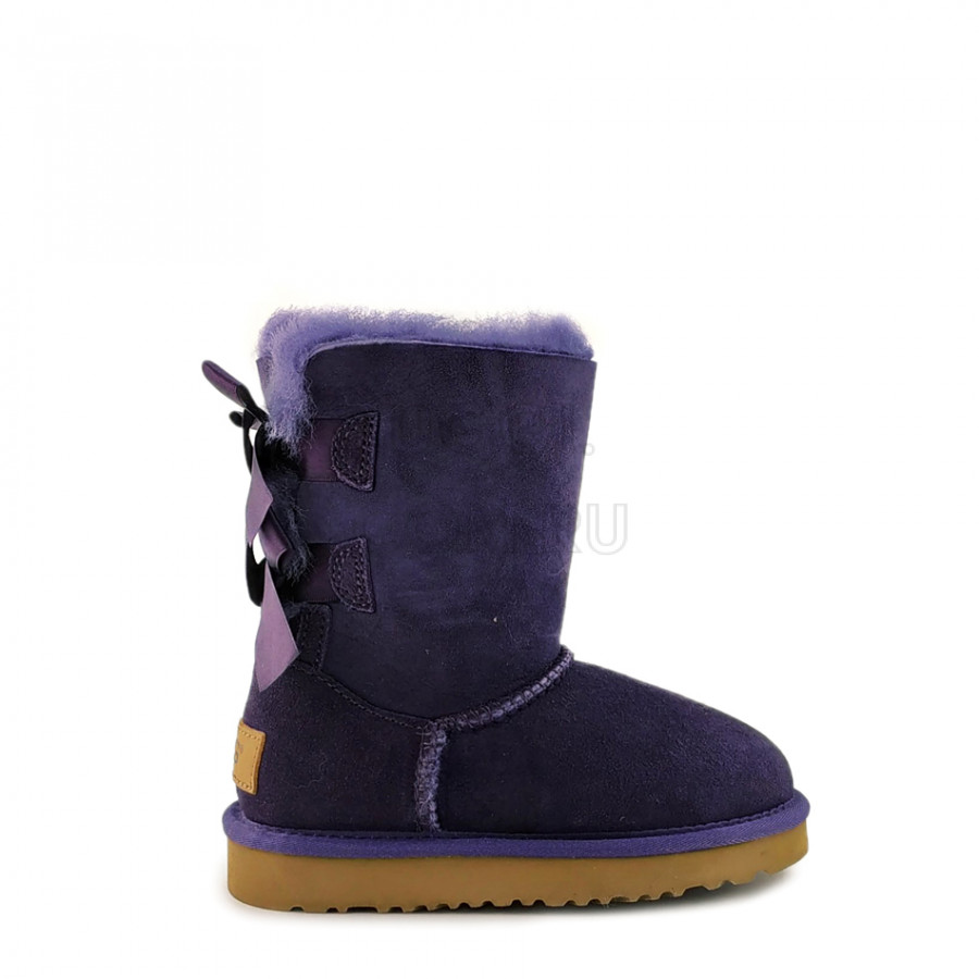 Детские UGG Kids Bailey Bow II Purple