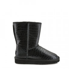 UGG Classic Short Croco Leather Black