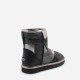 Женские UGG Classic Mini Glitter Patchwork Boot Black