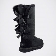 UGG Bailey Bow Tall Black
