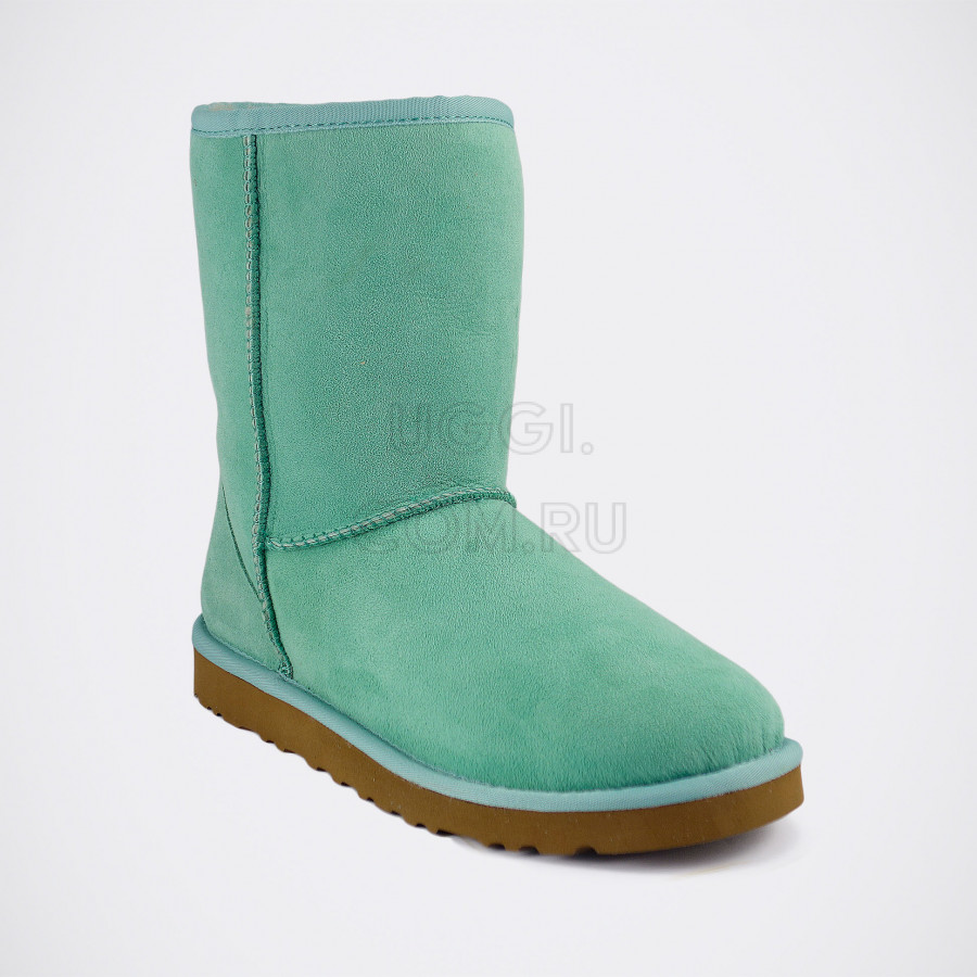 Женские UGG Classic Short Aqua
