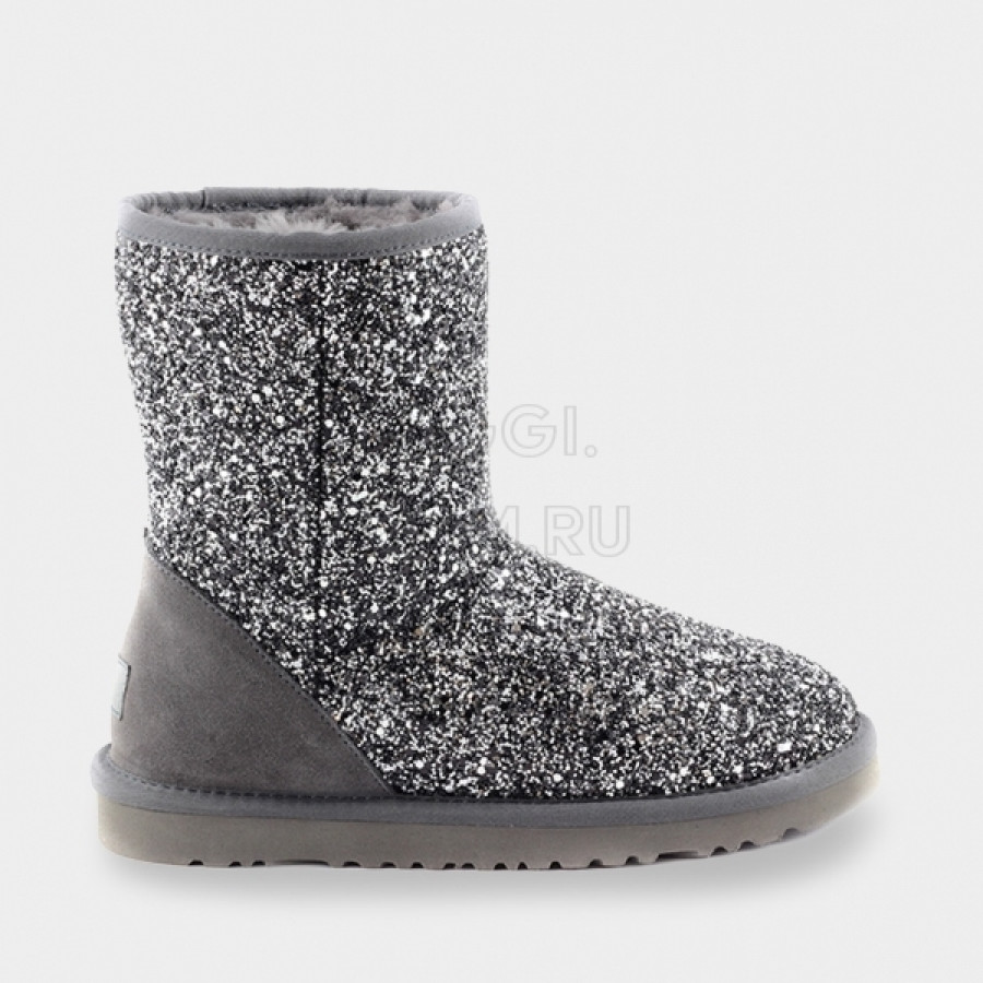 Женские UGG Classic Short StarDust Grey