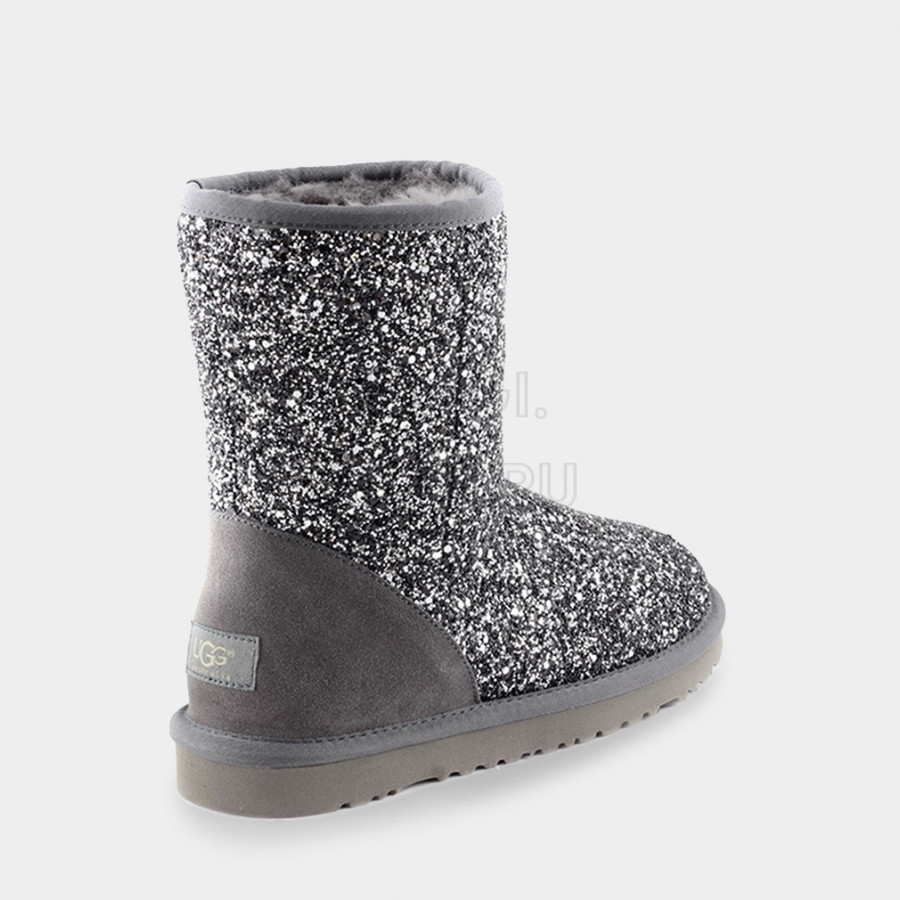Женские UGG Classic Short StarDust Grey