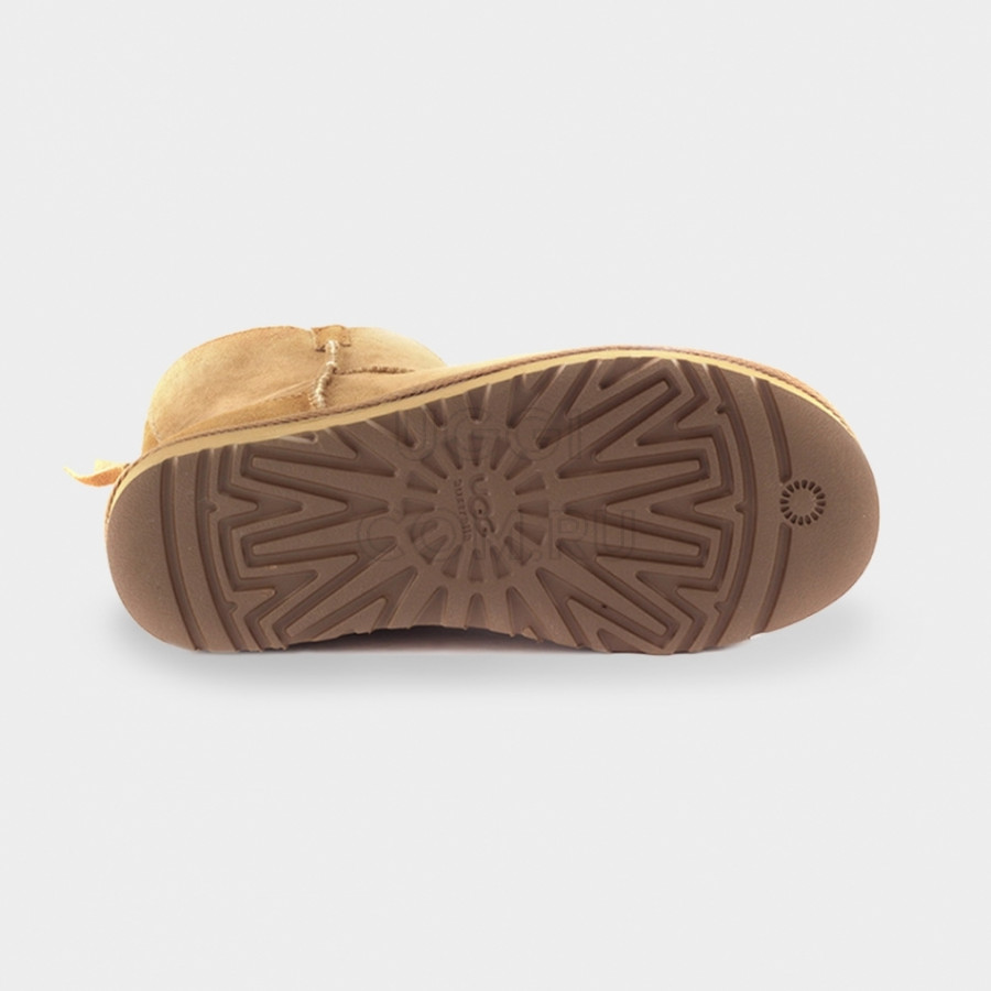 Женские UGG Classic Mini Zip Chestnut