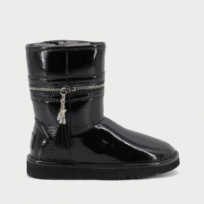 UGG Jimmy Choo Zipper Leather Black