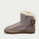 Женские UGG Mini Bailey Bow Braid Metallic Sand
