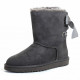 Женские UGG Bailey Bow Customizable Charcoal