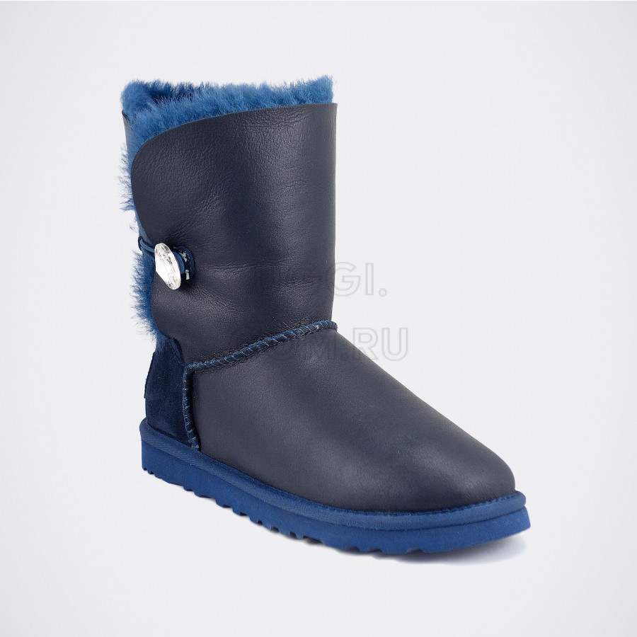 Детские UGG Kids Bailey Bling Metallic Navy