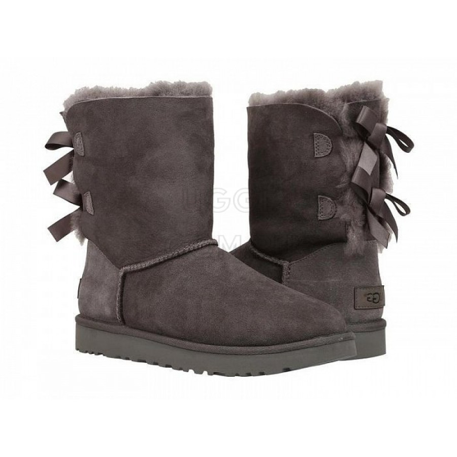 Женские UGG Bailey Bow II Grey