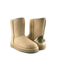 UGG Classic Short II Metallic Sand