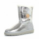 Женские UGG Bailey Button Metallic Silver
