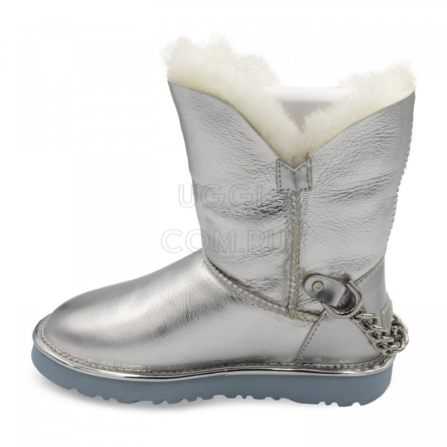 Женские UGG Chain Metallic Silver
