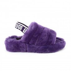 UGG Fluff Yeah Logo Slide Violet Bloom