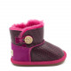 Детские UGG Baby Bailey Button Metallic Red