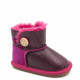 Детские UGG Baby Bailey Button Metallic Red