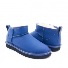 UGG Classic Ultra Mini Leather Matte Navy