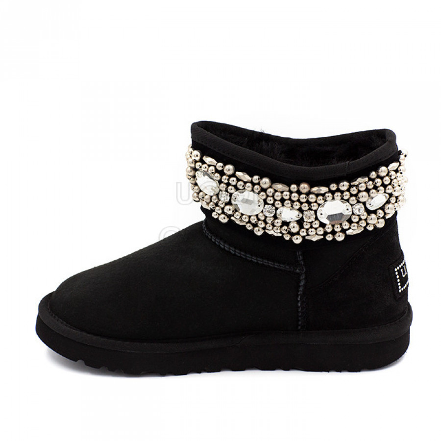 Женские UGG Jimmy Choo Crystals Black