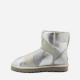 Женские UGG Classic Mini Glitter Patchwork Boot Silver