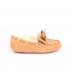 Женские UGG Dakota Leather Bow Chestnut