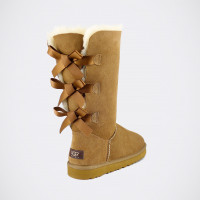 UGG Bailey Bow Tall Chestnut