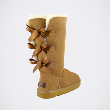 UGG Bailey Bow Tall Chestnut