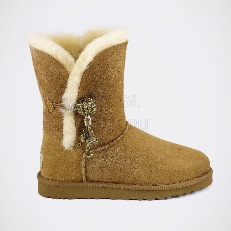 Женские UGG Bailey Button Briana Chestnut