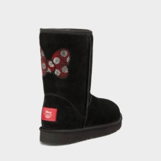 UGG Classic Short Minnie Crystal Black