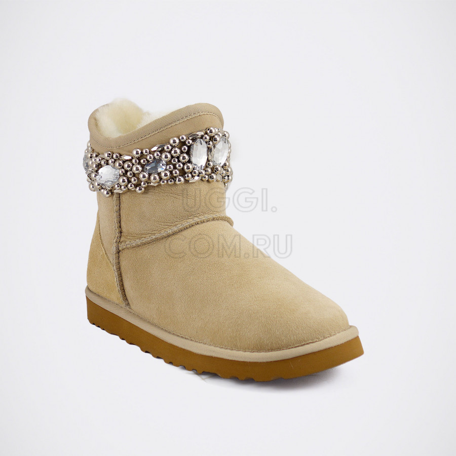 Женские UGG Jimmy Choo Crystals Sand
