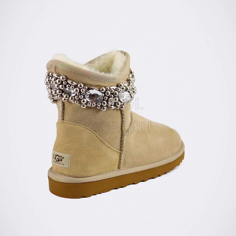 Женские UGG Jimmy Choo Crystals Sand