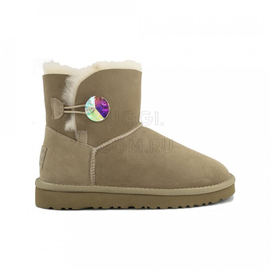 Женские UGG Mini Bailey Bling Sand