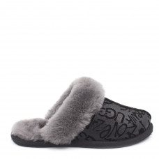 UGG Scuffette II Sparkle Graffiti Black