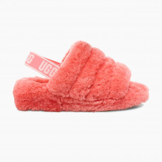 UGG Fluff Yeah Logo Slide Lantana