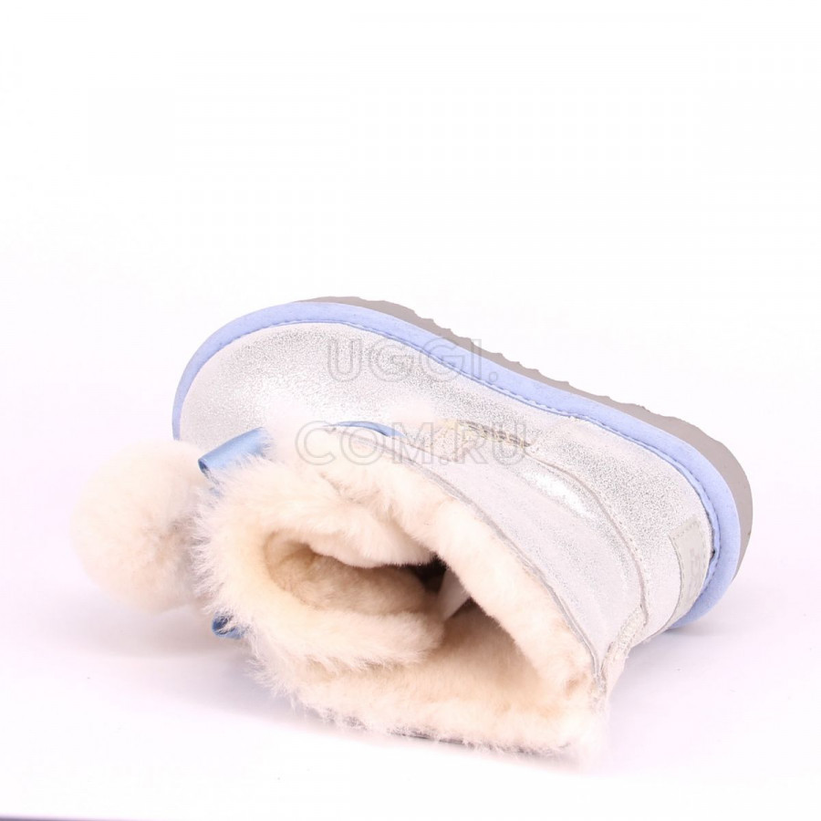 Детские UGG Kids Gita Metallic Silver/Blue