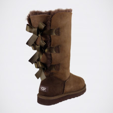 UGG Bailey Bow Tall Chocolate