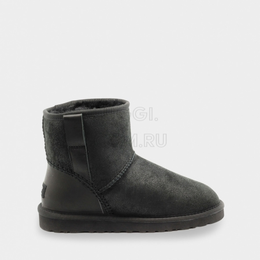 Мужские UGG Mens Classic Mini Stitch Bomber Black