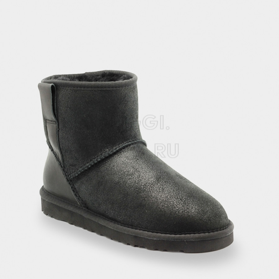 Мужские UGG Mens Classic Mini Stitch Bomber Black