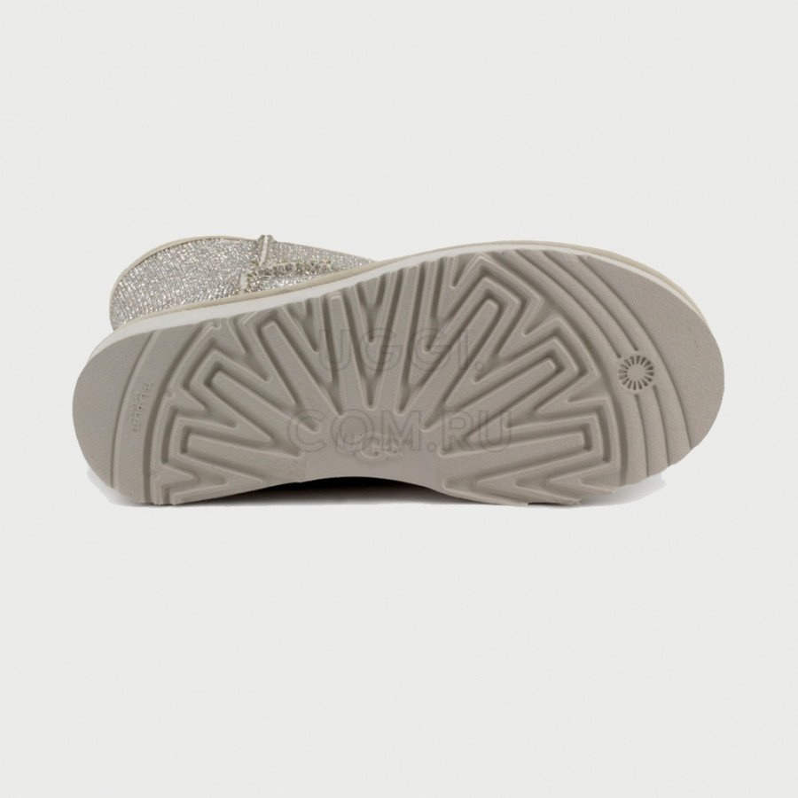Женские UGG Jimmy Choo Short Serein II Silver