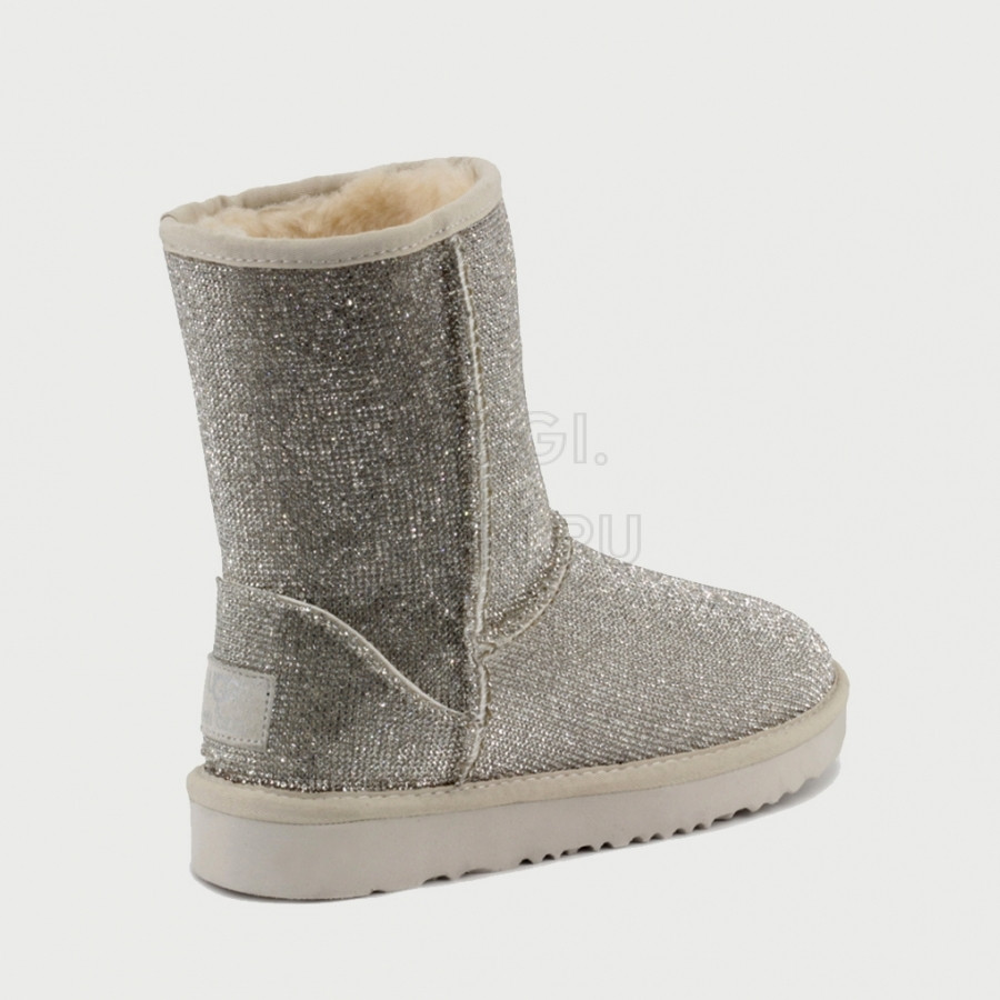 Женские UGG Jimmy Choo Short Serein II Silver