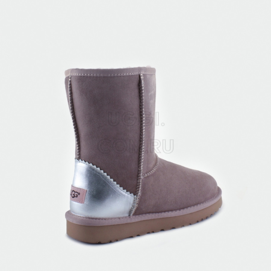 Женские UGG Classic Short II Metallic Dusk