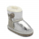 Детские UGG Baby Bailey Button Metallic Silver