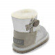 Детские UGG Baby Bailey Button Metallic Silver